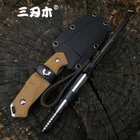 Gambar Sanrenmu S718 Fixed Blade Knife With K Sheath 12C27 Blade OIMPORT dari Supplier Importir undefined 1 Tokopedia