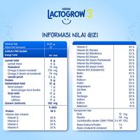 Gambar Lactogrow 3 Rasa Plain Susu Pertumbuhan 1-3 tahun Kemasan 735gr dari sungun undefined 2 Tokopedia