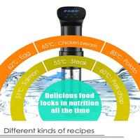 Gambar Vacuum Sous Vide Cooker Home Appliance Thermal Immersion Circulator dari Zeemium Store undefined 5 Tokopedia