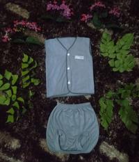 Gambar Seri Abu 6 PCS Setelan Baju Kutung Dan Celana Pop Bayi Salur 0-3 Bulan dari CRYSMON 0 undefined 2 Tokopedia