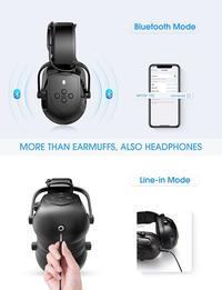 Gambar Mpow Upgraded Bluetooth Noise Reduction Ear Muffs Safety Nrr 29Db/Snr dari rabble-rouser undefined 5 Tokopedia