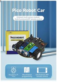 Gambar Raspberry Pi Pico Robot Car Kit Programmable Car Support Micropython dari poppycock undefined 2 Tokopedia