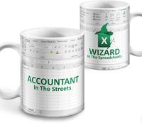 Gambar Freak In The Sheets Coffe Mug Spreadsheet Excel Mug Gift For Boss Cpa dari quixotic star undefined 4 Tokopedia