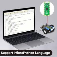 Gambar Raspberry Pi Pico Robot Car Kit Programmable Car Support Micropython dari poppycock undefined 1 Tokopedia