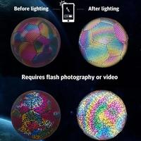 Gambar Soccer Ball Reflective Football Glow In The Dark Standard Training dari kelopa store undefined 5 Tokopedia