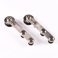 Gambar Lwzh 10-16Ft Single Barm Door Hardware Round Shaped Silver Stainless dari ricochet 1 undefined 2 Tokopedia