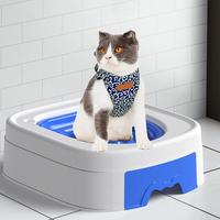 Gambar Cat Independent Toilet Cat Sand Tray Pet Cat Training Supplies dari jessiemall undefined 1 Tokopedia
