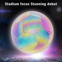 Gambar Soccer Ball Reflective Football Glow In The Dark Standard Training dari kelopa store undefined 4 Tokopedia