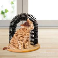 Gambar Comfortable Arch Cats Massager Pet Cat Itching Grooming Supplies dari quixotic star undefined 1 Tokopedia