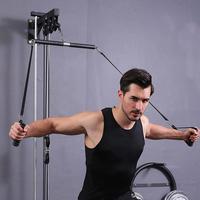 Gambar Tricep Rope Straight Bar Cable Machine Fitness Equipment Pull Dow dari Damai Area3 undefined 4 Tokopedia