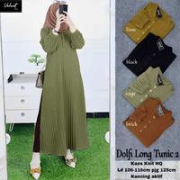 Gambar FM13-luna long tunik w&w clothing atasan wanita bahan kaos knit rajut dari VIVILIAERMALITA undefined 1 Tokopedia