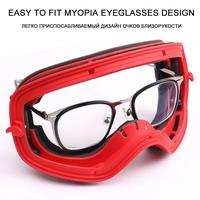 Gambar Ski Goggles Double Layers Windproof Skiing Glasses Antifog Uv400 dari Damai Area3 undefined 4 Tokopedia