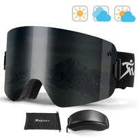 Gambar Ski Goggles Magnetic Set Wide Vision Snowboard Goggles For Men Wo dari Totoro Starr undefined 4 Tokopedia