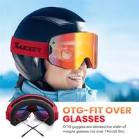 Gambar Ski Goggles Magnetic Set Wide Vision Snowboard Goggles For Men Wo dari Totoro Starr undefined 3 Tokopedia