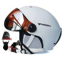 Gambar Moon Skiing Helmet Goggles Integrallymolded Ski Helmet Outdoor A dari Totoro Starr undefined 3 Tokopedia