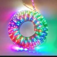 Gambar LAMPU LED 10M RGB SELANG STRIP 220V 8M WARNA WARNI 10 METER HIAS dari Rani kartini undefined 4 Tokopedia