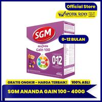 Gambar Susu Bayi Sgm Ananda Gain 100 400gr 0-12 bulan dari Apotek Roxy - Pademangan undefined 1 Tokopedia
