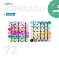 Gambar OHUHU Honolulu 72 Colors Dual Tip (Brush & Chisel) Alcohol Art Markers dari Ohuhu Indonesia undefined 3 Tokopedia
