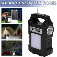 Gambar 1Set Portable Power Station Rechargeable Battery Solar dari Arishop Indo undefined 1 Tokopedia
