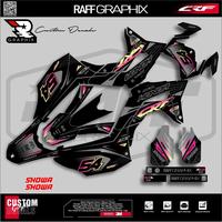 Gambar Decal crf hitam keren /decal crf supermoto /decal honda crf 150l super dari Cimalayansell undefined 2 Tokopedia