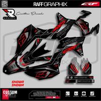 Gambar Decal crf hitam keren /decal crf supermoto /decal honda crf 150l super dari Cimalayansell undefined 1 Tokopedia