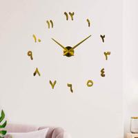 Gambar Hiasan Dinding Jam Dinding Unik 150CM Hitam Gold Jam Dinding Jumbo Jam dari Celaleo5 undefined 4 Tokopedia