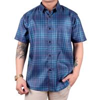 Gambar Kemeja Tartan Kotak Kotak Lengan Pendek Pria - Vector Background dari Onerbada_go undefined 2 Tokopedia