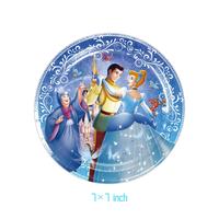 Gambar Cinderella Party Supplies Paper Cups Plates Napkins Tablecloth dari bismilah cel undefined 3 Tokopedia