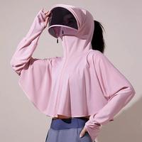 Gambar Sun Protection Jacket Women Sunscreen Clothing Ladies Loose Coat Cape dari wik manajemen store undefined 5 Tokopedia