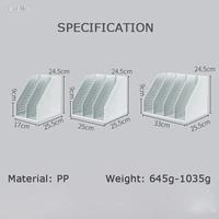 Gambar Folder Storage Box Vertical Bookshelf Desktop Office Supplies Book dari muskellunge undefined 3 Tokopedia