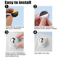 Gambar Caster Wheels For Small Appliances 360Rotation Caster Wheels S dari Oryza Official2 undefined 4 Tokopedia