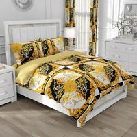 Gambar Luxury Bedding Set Kingqueeneuro220X240 Duvet Cover Set With P dari Gieun ID undefined 4 Tokopedia