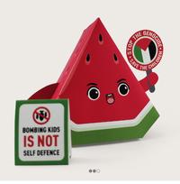 Gambar Semangka Free Palestina papercraft miniatur action figure diy dari Han Craft Indonesia undefined 3 Tokopedia