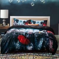 Gambar 3D Printed Polyester Cotton 3 Piece Bedding Set Color Personality dari Gieun ID undefined 5 Tokopedia