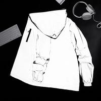 Gambar Karentea Running Men Reflective Jackets Clothing Outdoor Sports H dari Saki Official undefined 1 Tokopedia