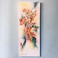 Gambar Barang Ini Ready Stock Ya Kak / Lukisan Janger Bali/Oleh-Oleh Khas dari irzideastore undefined 5 Tokopedia