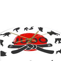 Gambar Japanese Martial Arts Judo Wall Clock Boys Room Jiu-Jitsu Sports dari princepss undefined 2 Tokopedia