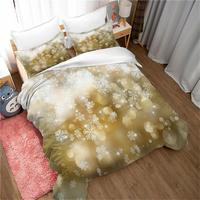 Gambar Winter Snowflake Duvet Cover Set King Queen Merry Xmas Bedding Se dari Gieun ID undefined 3 Tokopedia