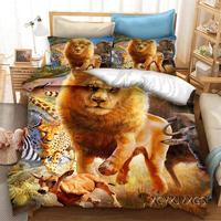 Gambar Phechion Cartoon Animal 3D Print Bedding Set Duvet Covers Pillowc dari Gieun ID undefined 5 Tokopedia