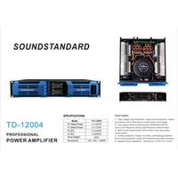 Gambar Power Amplifier Soundstandard TD12004 TD 12004 Ampli 4x1200 Watt dari Musik Sound System undefined 1 Tokopedia