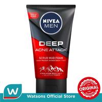 Gambar QPI NIVEA MEN DEEP ACNE ATTACK FACE WASH 100ML L☛EA dari ferdianaeshop undefined 1 Tokopedia