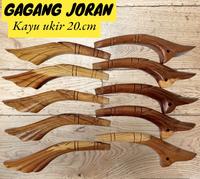 Gambar GAGANG JORAN KAYU UKIR ELEGANT 20.CM PAHUL PANCING - NO 8, 20CM dari LAYANG PANCING 'PM' undefined 1 Tokopedia