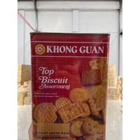 Gambar BISKUAT NISSIN KHONG GUAN TOP EKONOMI KALENG 1700GR dari Dapoer Nauraa undefined 2 Tokopedia