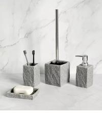 Gambar Bathroom Accessories Single Imitati Granite Iiquid Soap Dispenser dari synactic undefined 4 Tokopedia