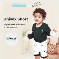 Gambar Nero Bianco Tencel Unisex Short - Baju Bayi Lucu | Celana Bayi dari AKSESORIS HANNI99 undefined 2 Tokopedia