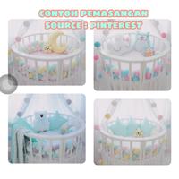 Gambar NEW PRODUCT BUMPER BOX BAYI KEPANG 4 LONG KNOT BRAIDED RUANI CELL889 - 70 cm dari RUANI CELL889 undefined 2 Tokopedia