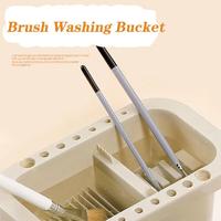 Gambar Brush Washing Bucket Box Multi-function Pen Holder Art Supplies dari gabnjar56 undefined 5 Tokopedia