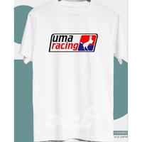 Gambar Kaos Racing | Kaos UMA RACING | Kaos Otomotif Katun Combed 30s Premium - Putih, M dari Raffa&amp;Dira.Cloth undefined 1 Tokopedia