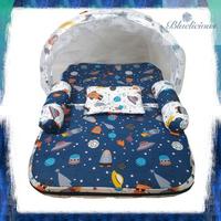 Gambar NEW PRODUCT BABY MAT - KASUR BAYI LIPAT KELAMBU - ROCKET RUANI CELL889 - Biru dari RUANI CELL889 undefined 2 Tokopedia