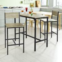 Gambar ( ) SoBuy OGT03 -1 Table And 2 Stools Home Kitchen Restaurant Dining dari PearlovaShop undefined 1 Tokopedia